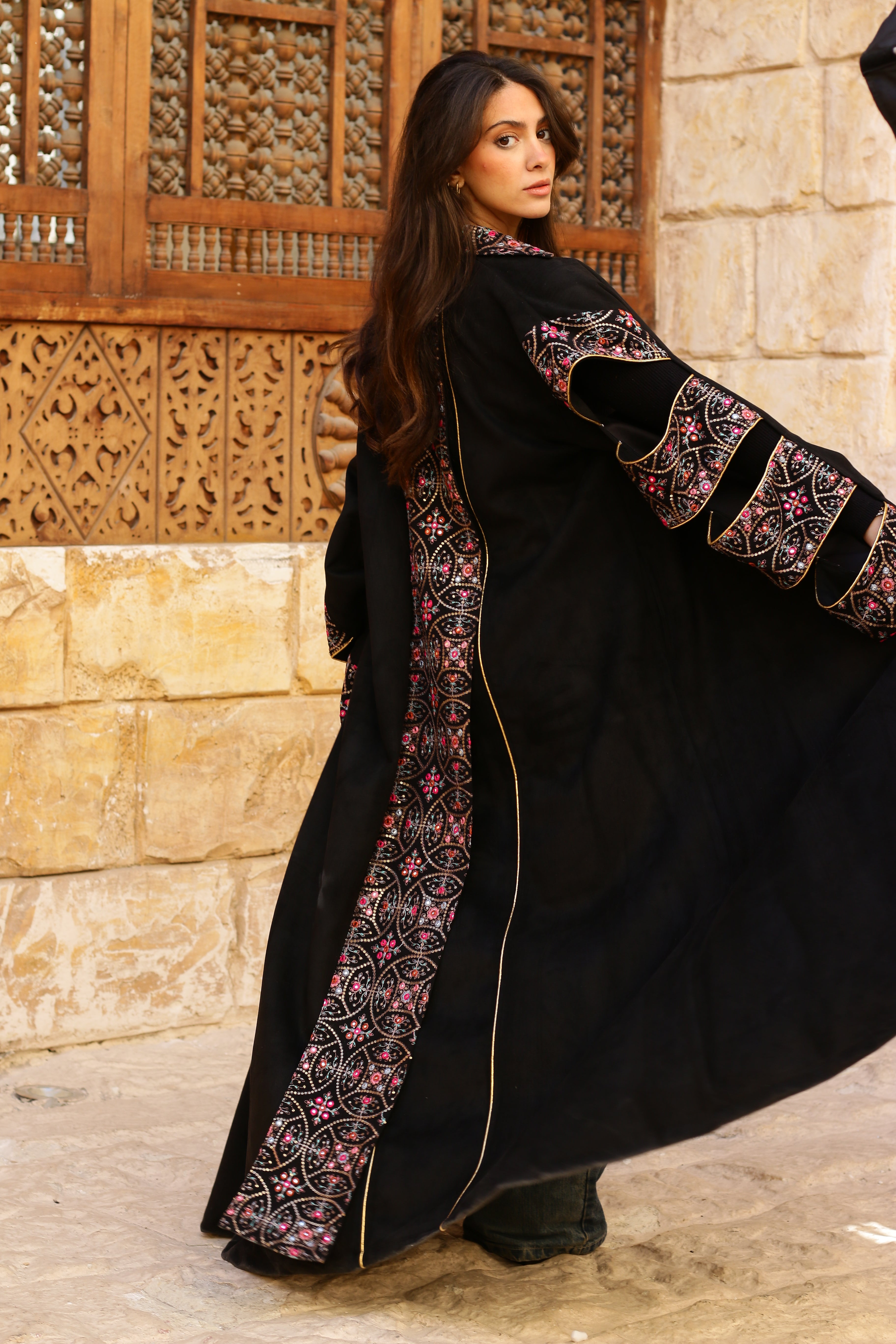 Crown Noir Royal Kaftan ✨🌙