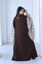Chocolate Brown Embroidered Kaftan🌙✨