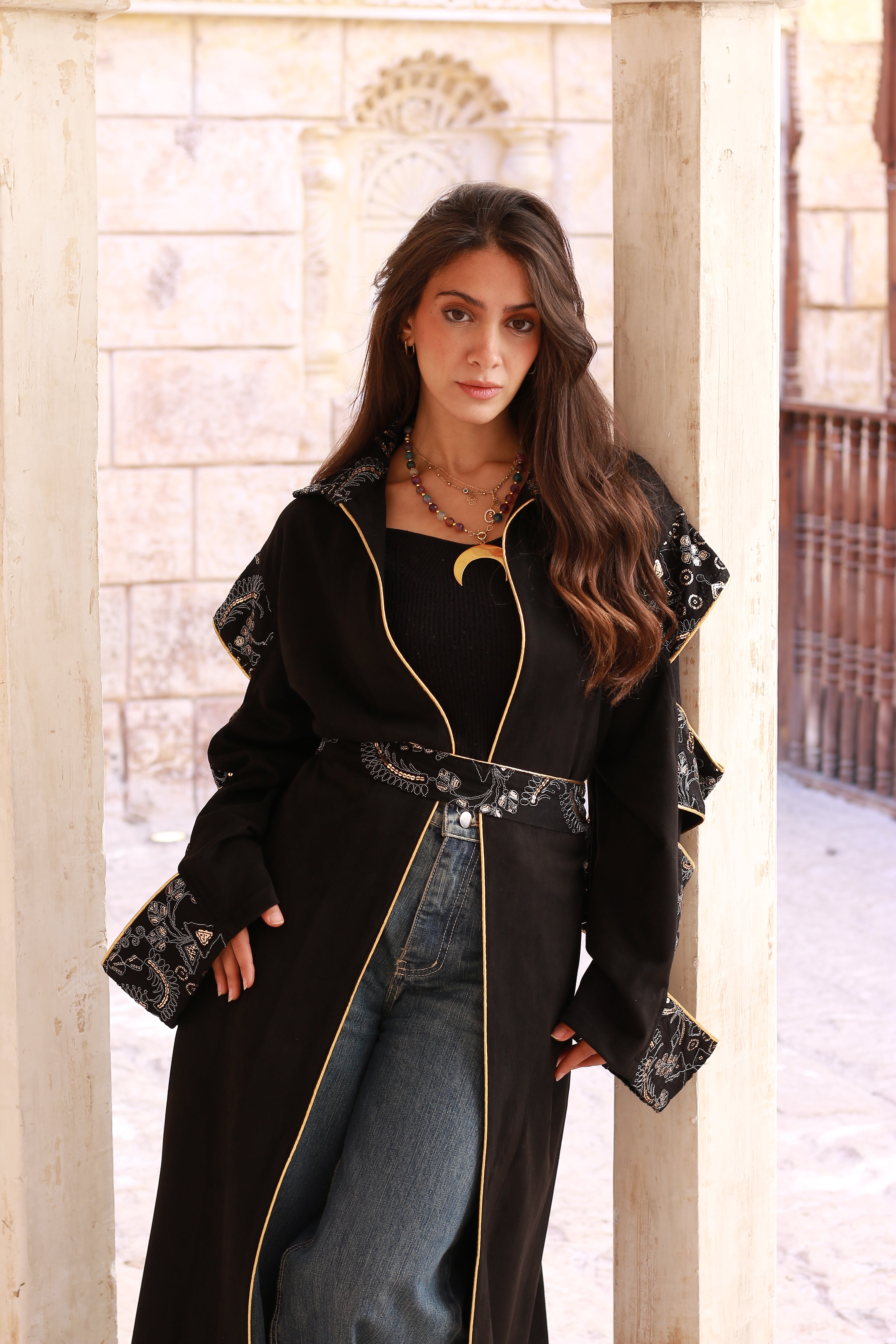 Crown Noir Royal Kaftan ✨🌙