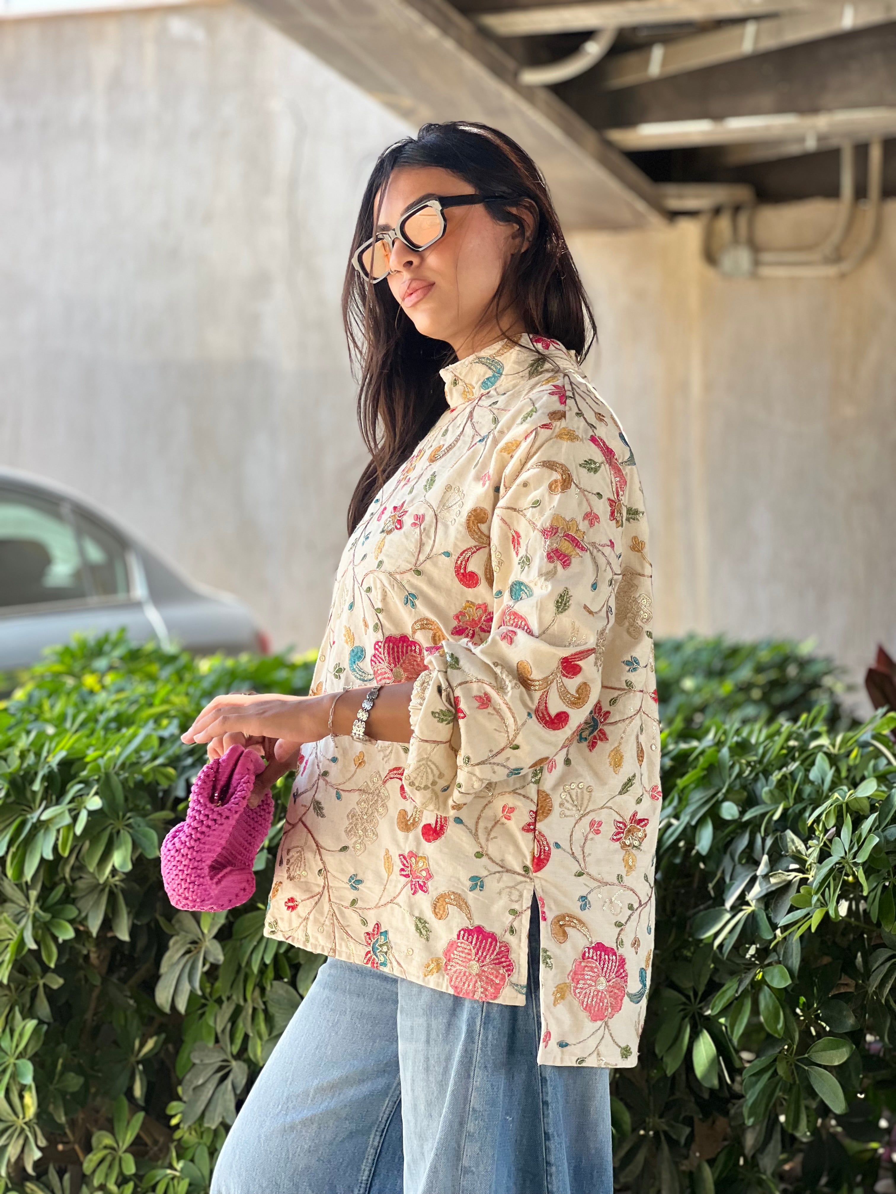 Sunlit Bloom Top