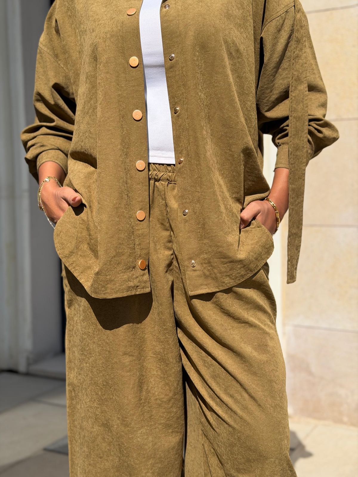 Off Duty Shirt ( Mustard)