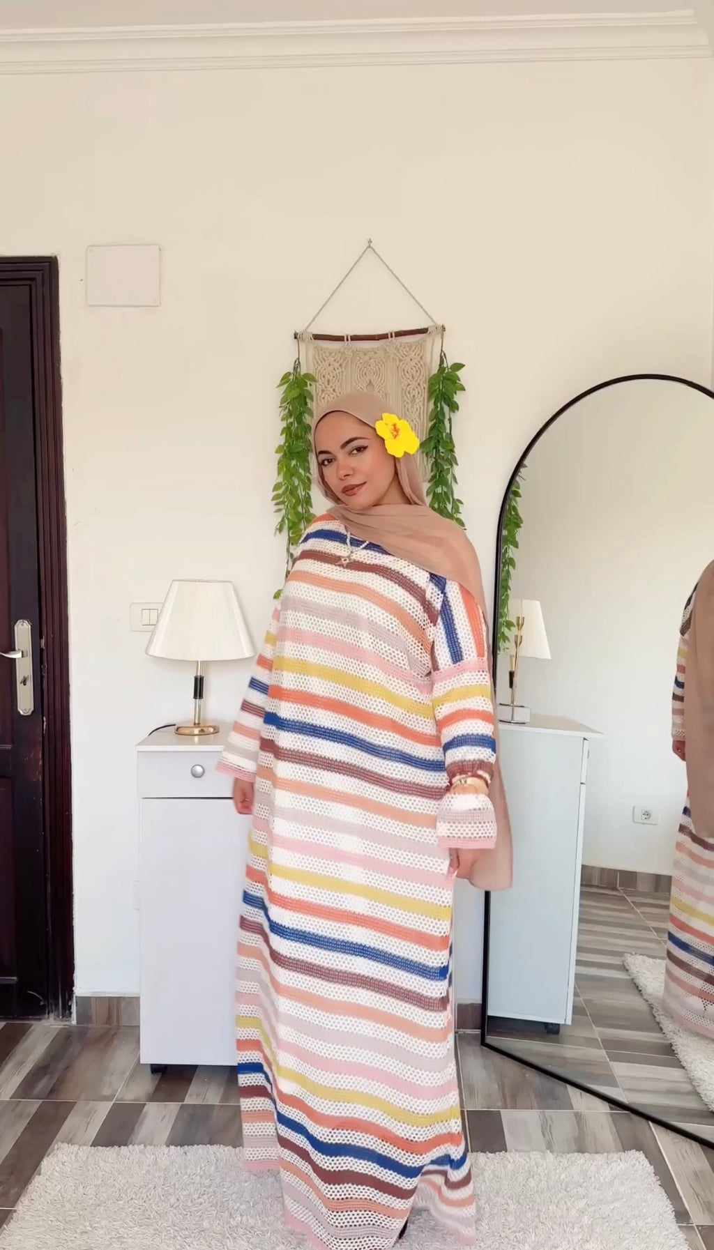 Santorini Knitted dress