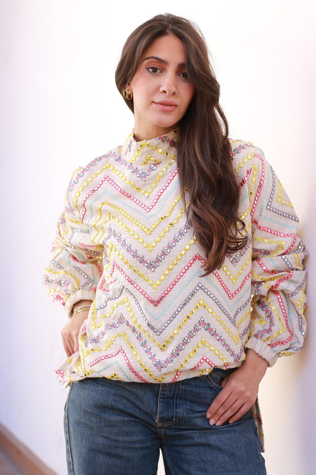Majestic Eastern Bloom Top