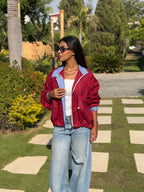 Cherry Strips Jacket