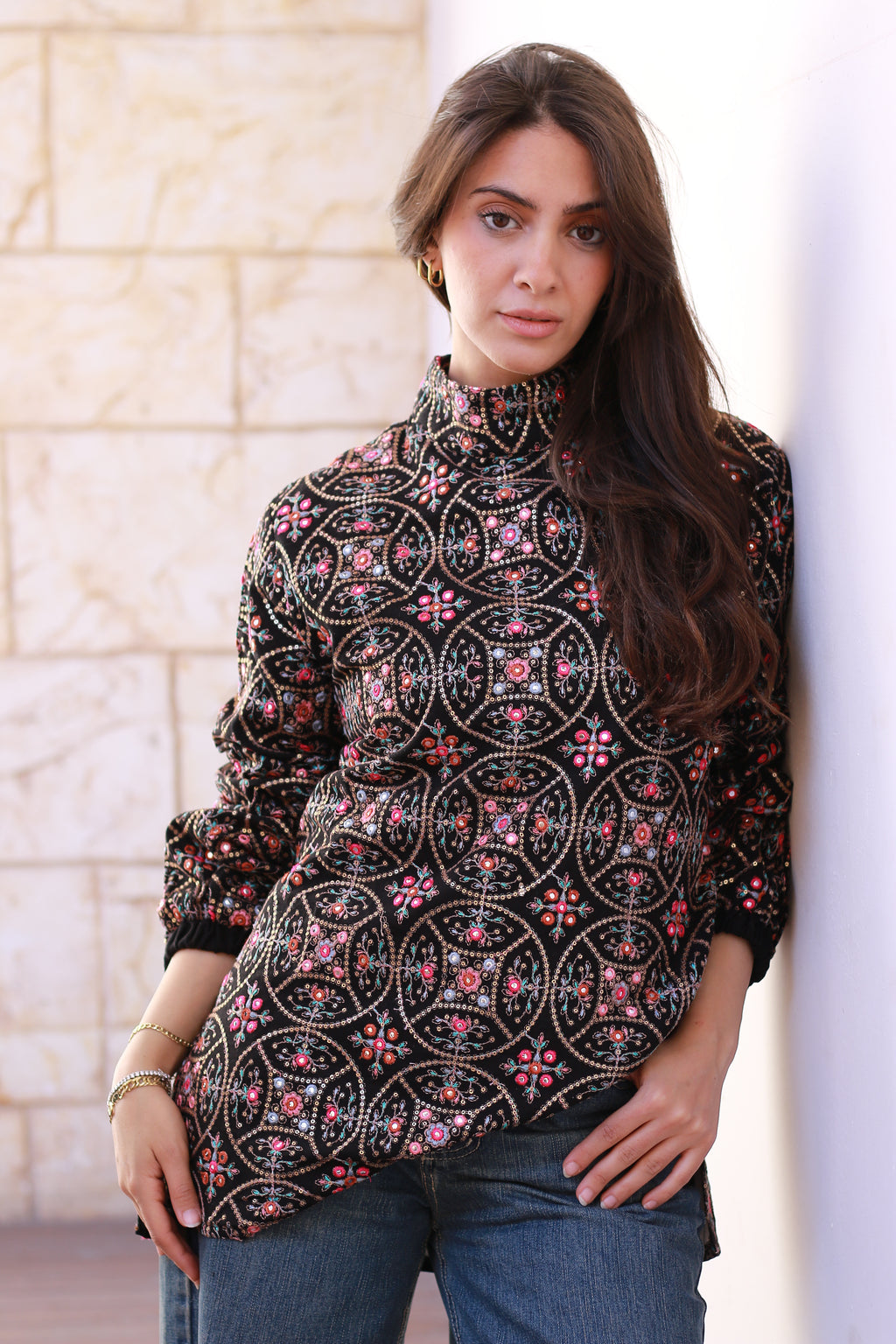Arabesque Royal Top