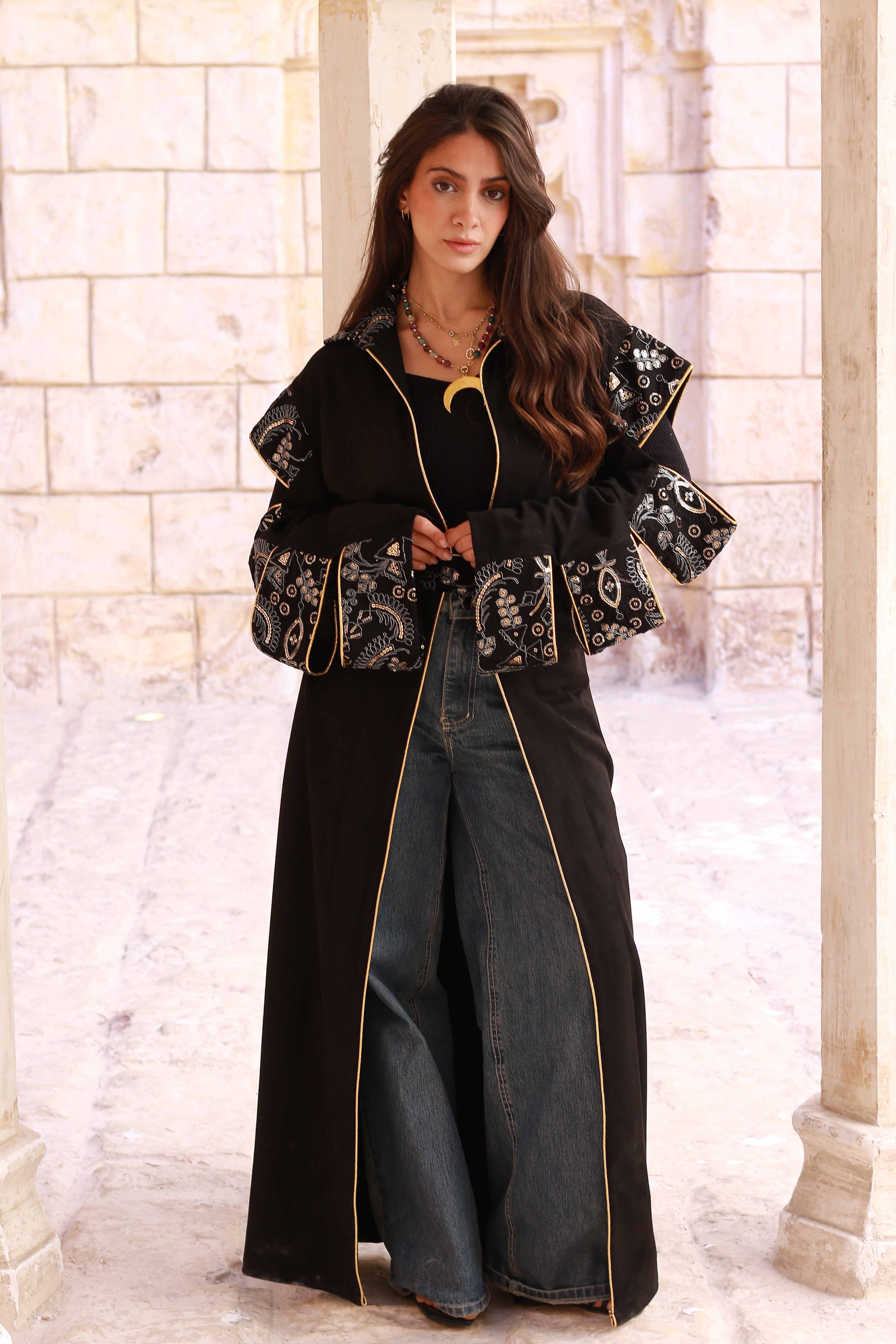 Crown Noir Royal Kaftan ✨🌙