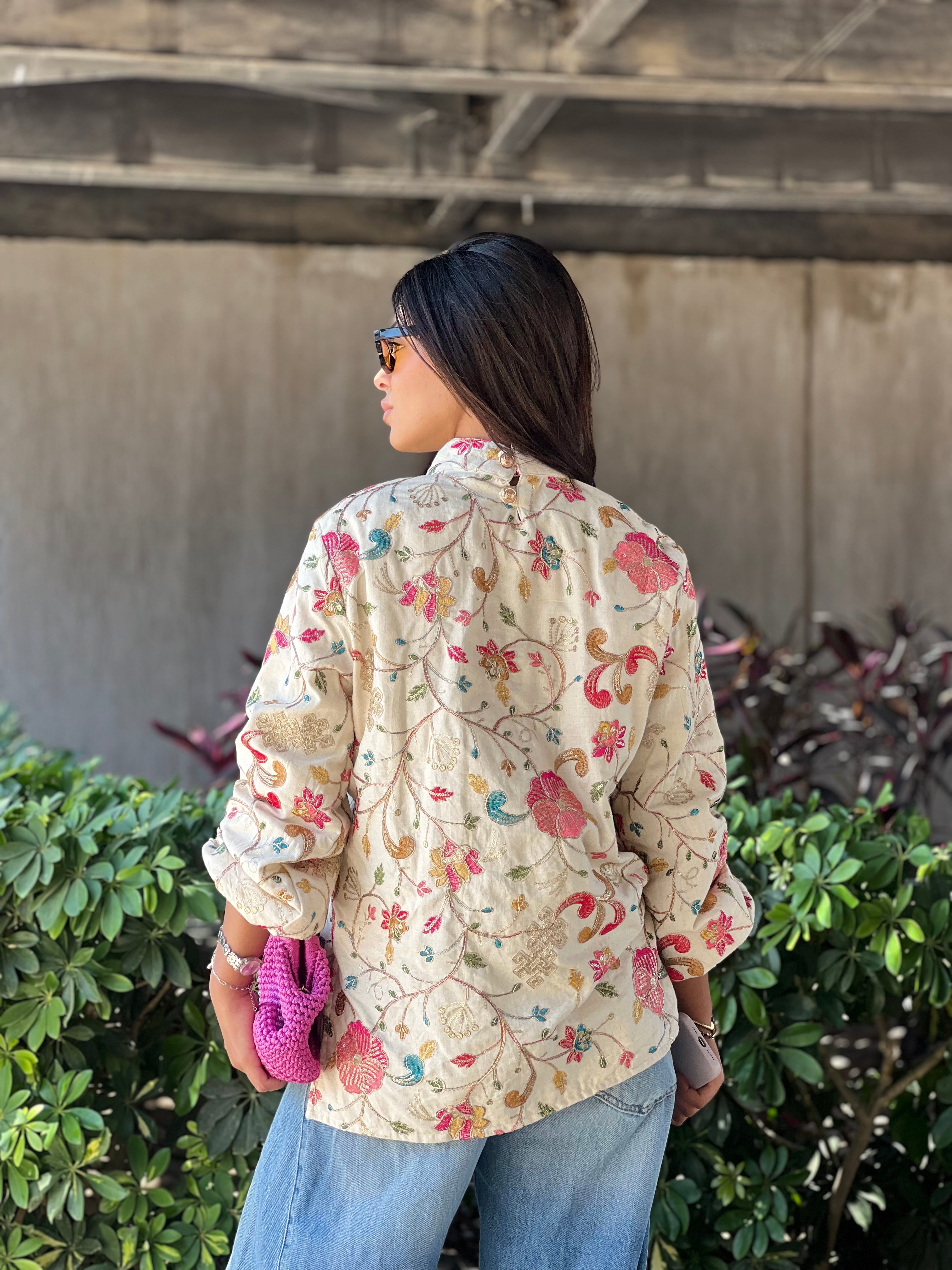 Sunlit Bloom Top