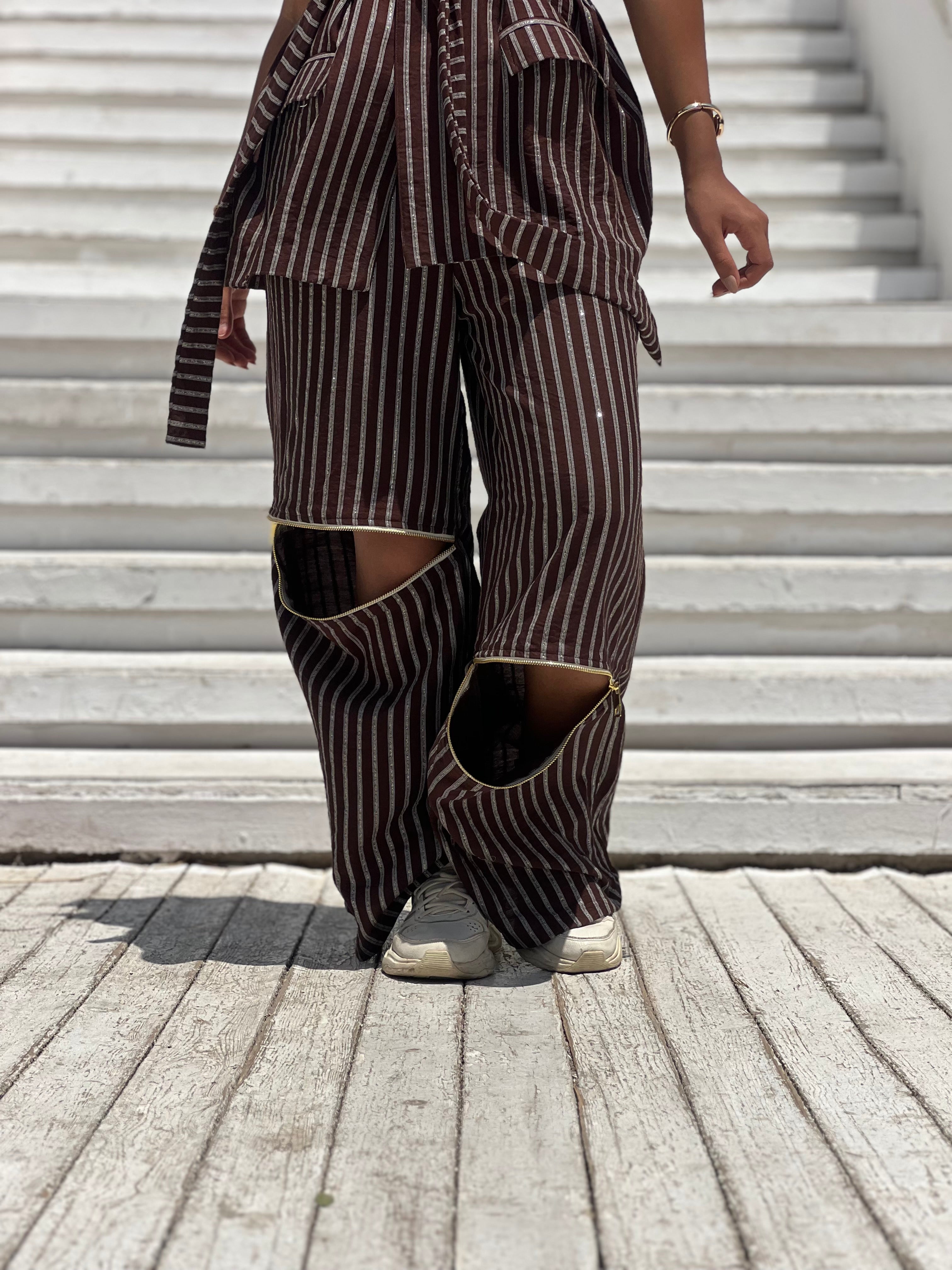 Cocoa Stripes Set