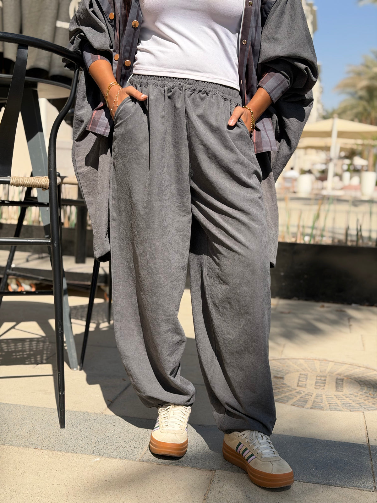Checkmate pants (Grey)
