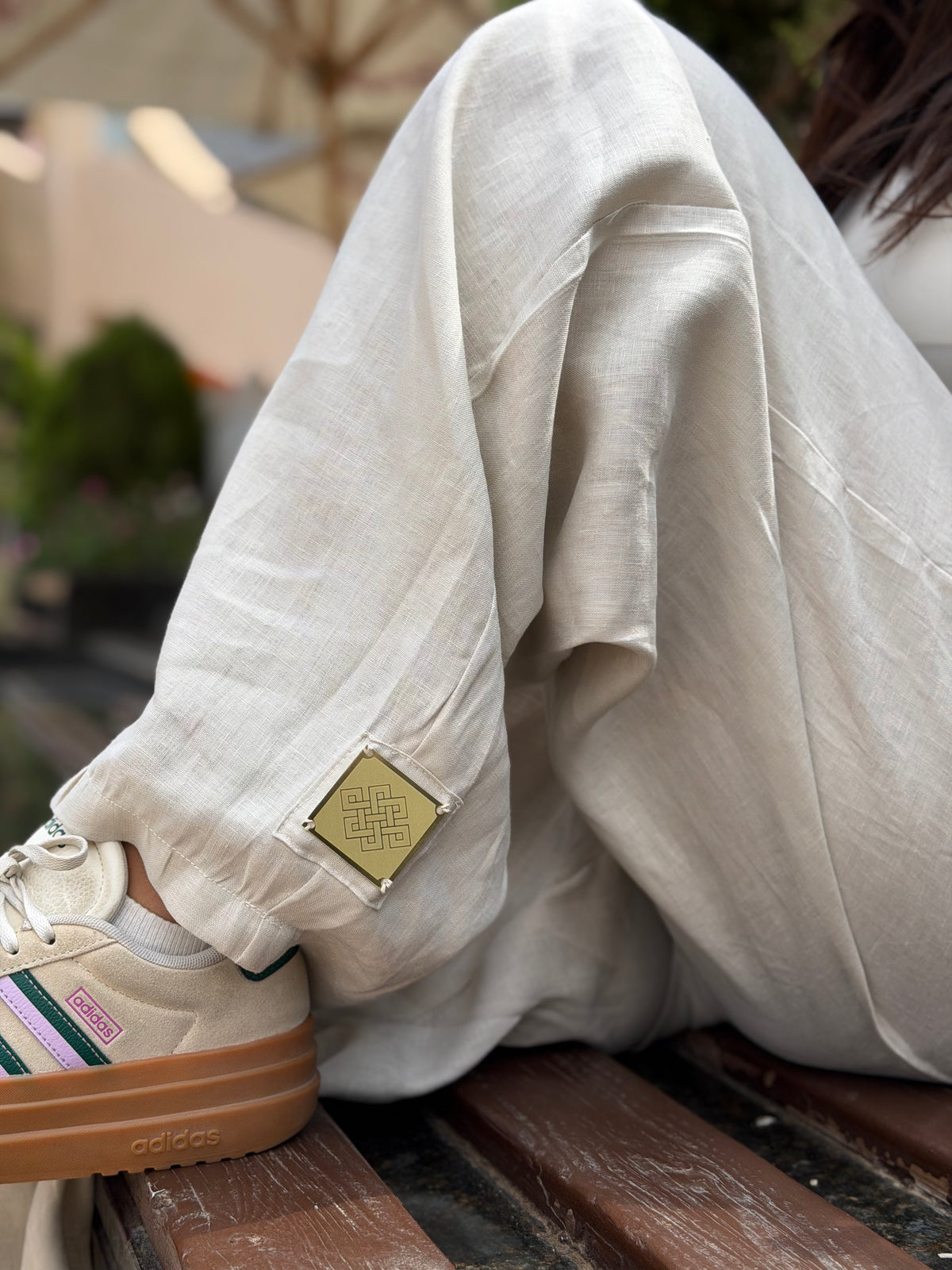 Mila linen pants ( Sand )