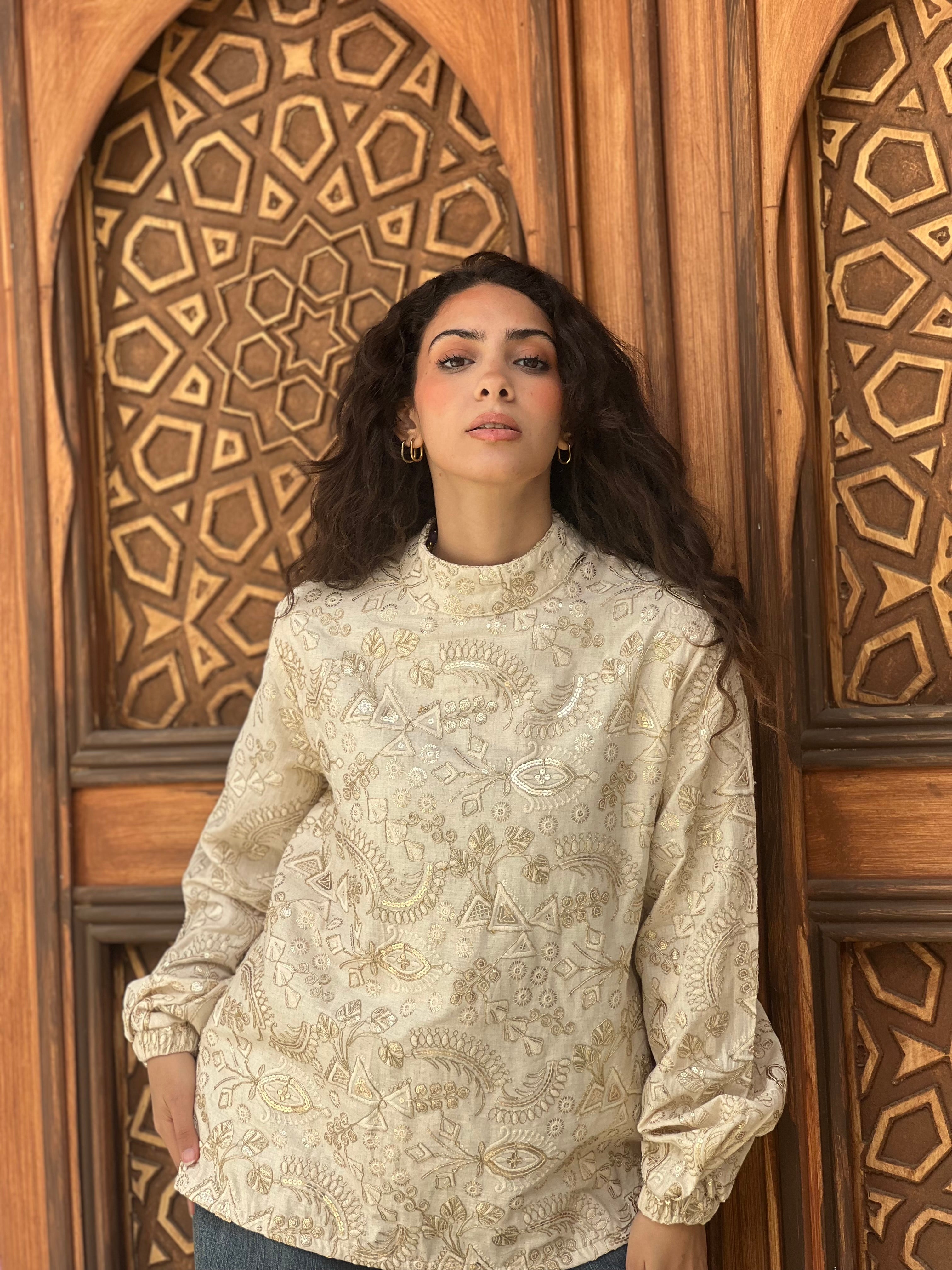 Golden Grace Top