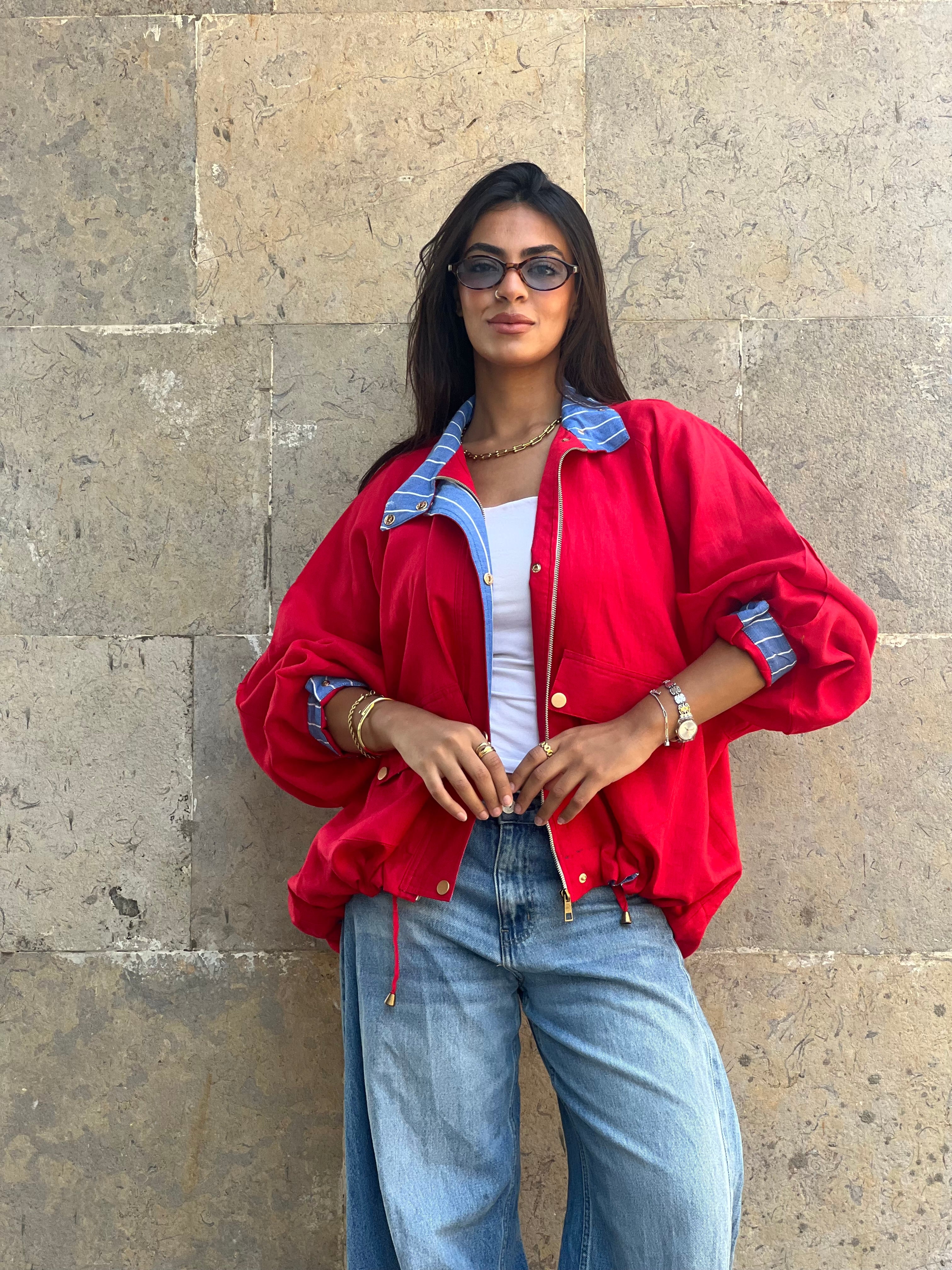 Red Velvet Jacket