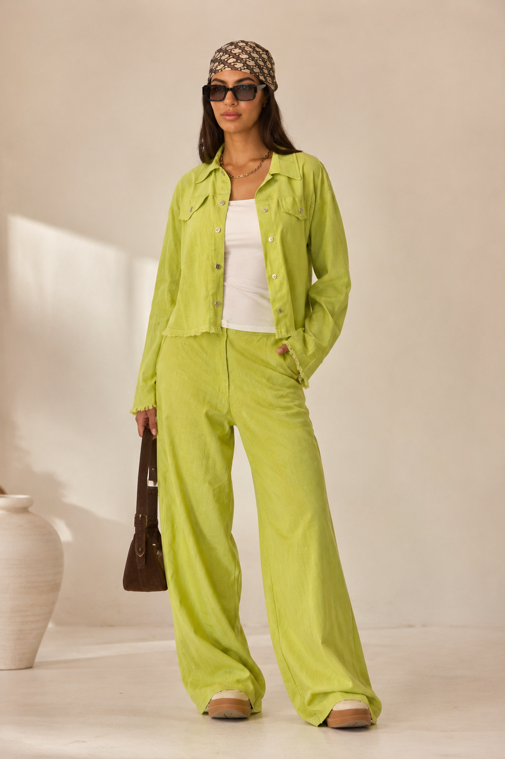 Lime Glow Suit