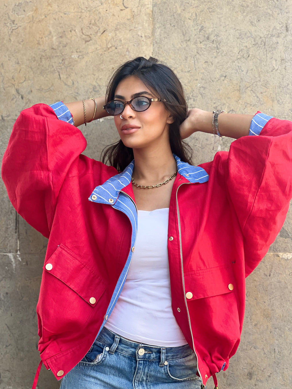 Red Velvet Jacket
