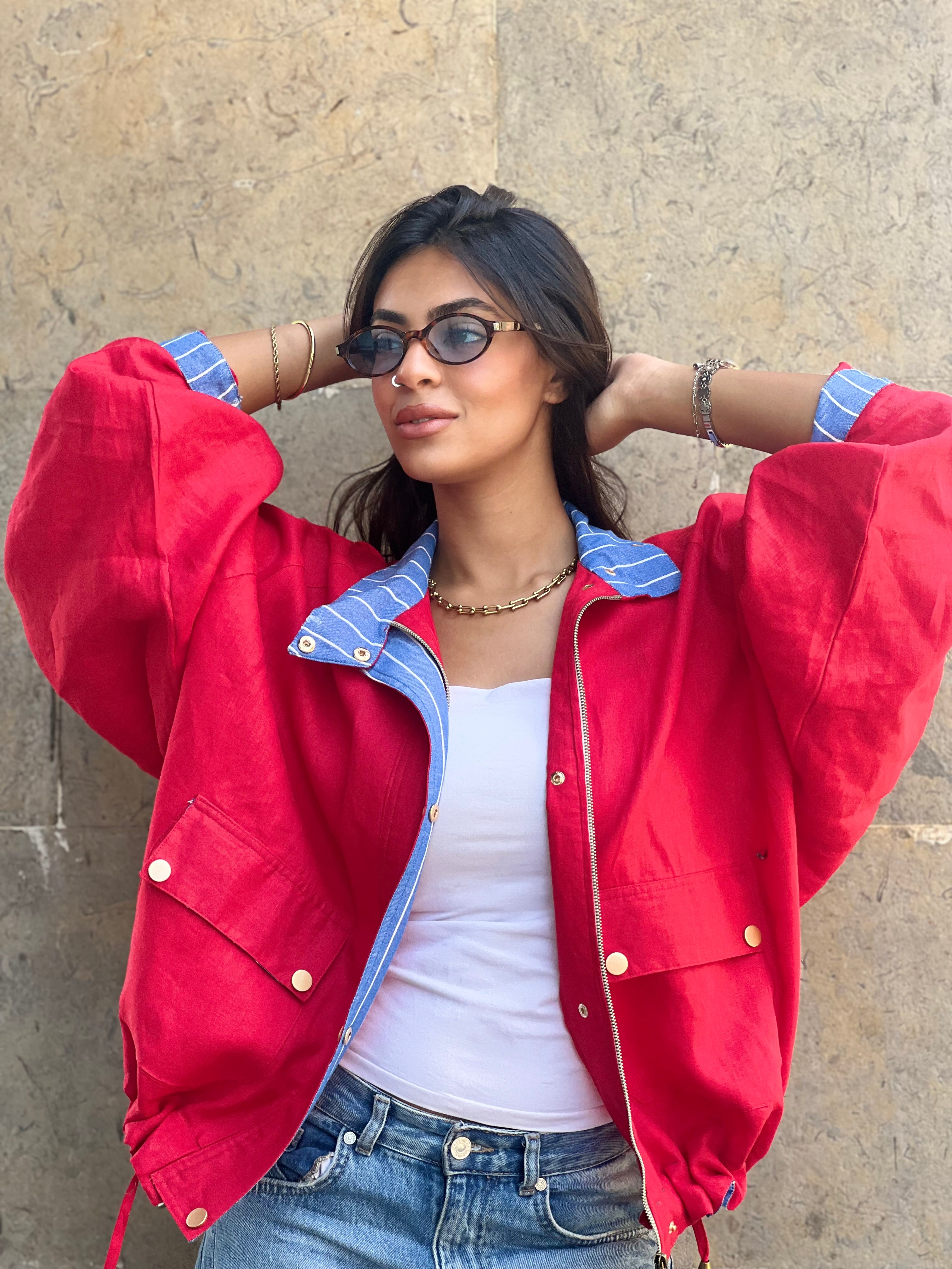 Red Velvet Jacket