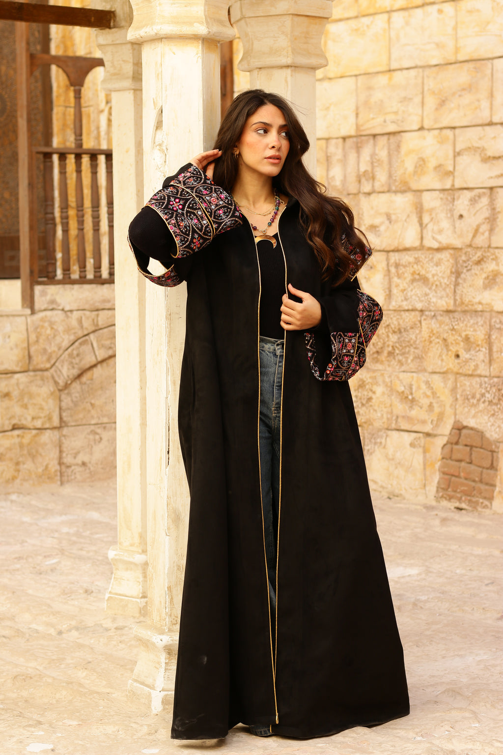 Crown Noir Royal Kaftan ✨🌙