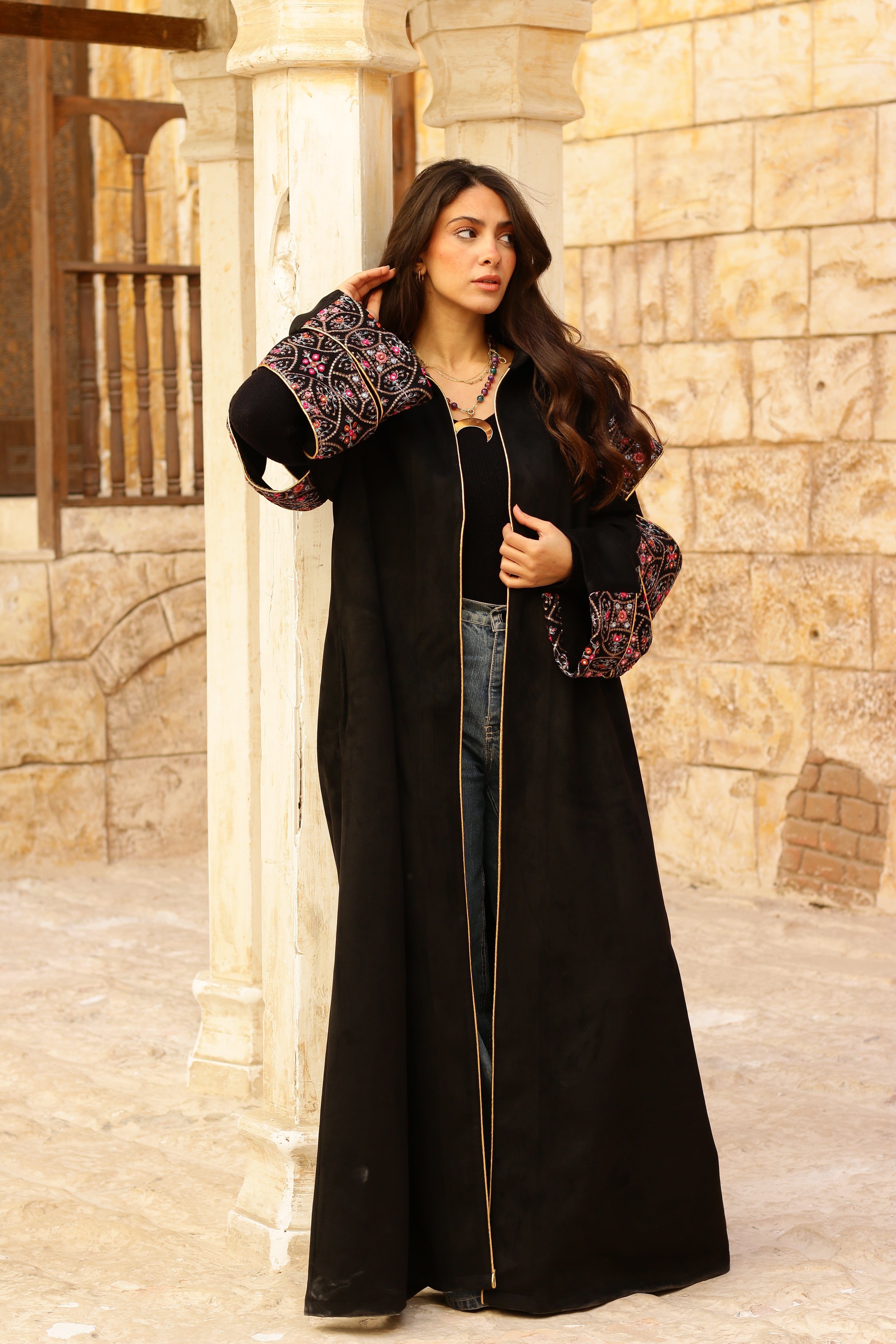 Crown Noir Royal Kaftan ✨🌙