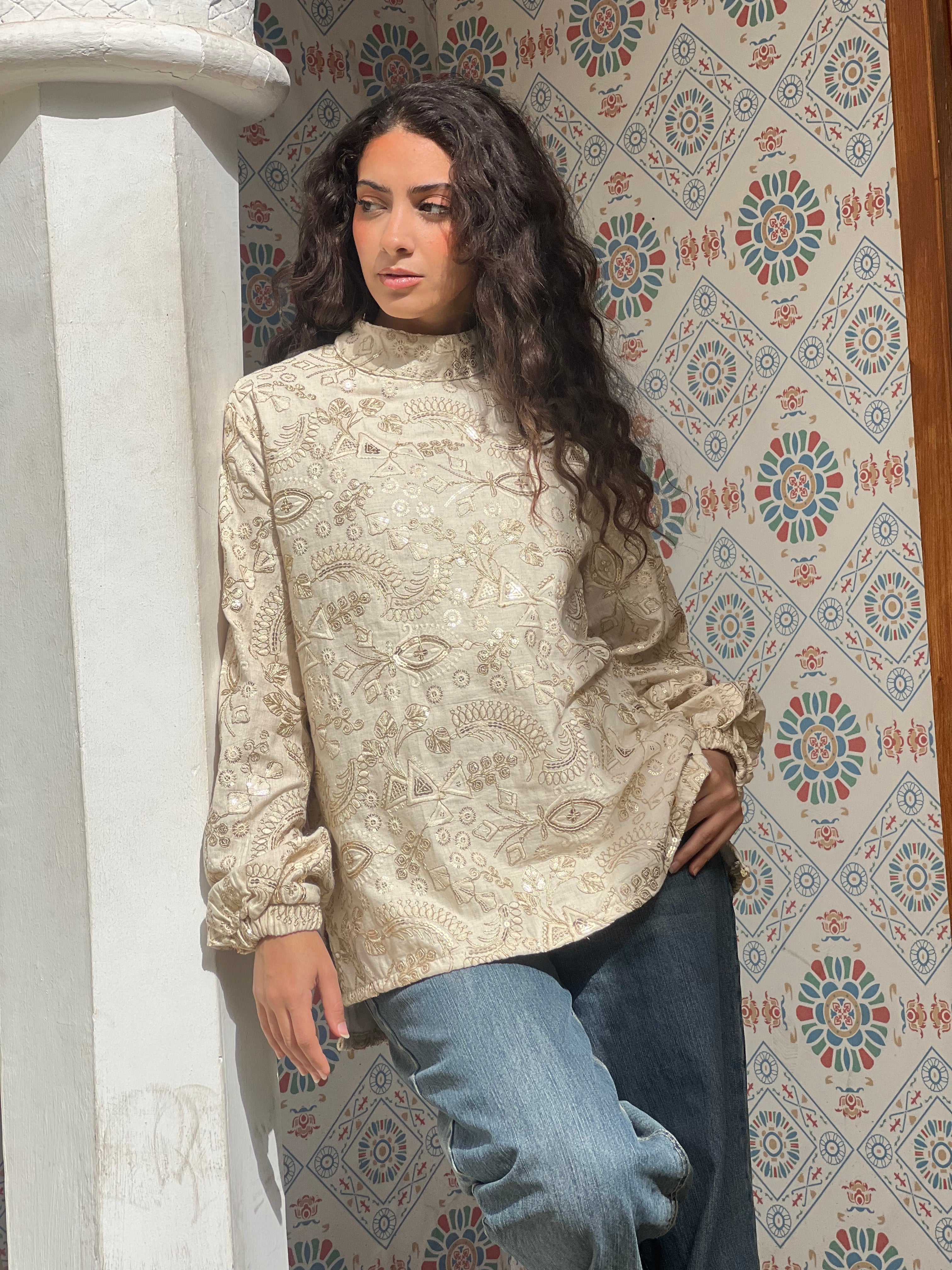 Golden Grace Top