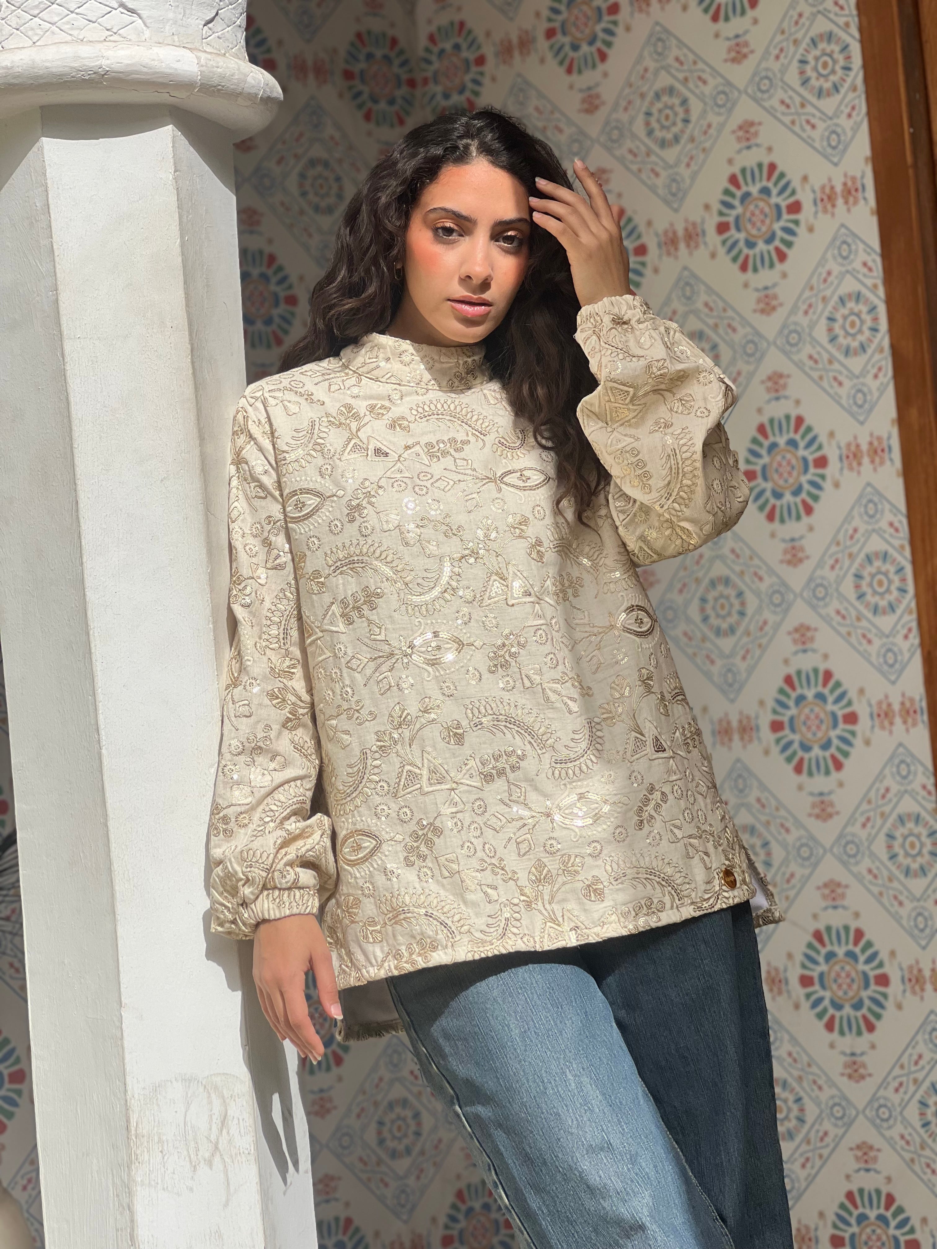 Golden Grace Top