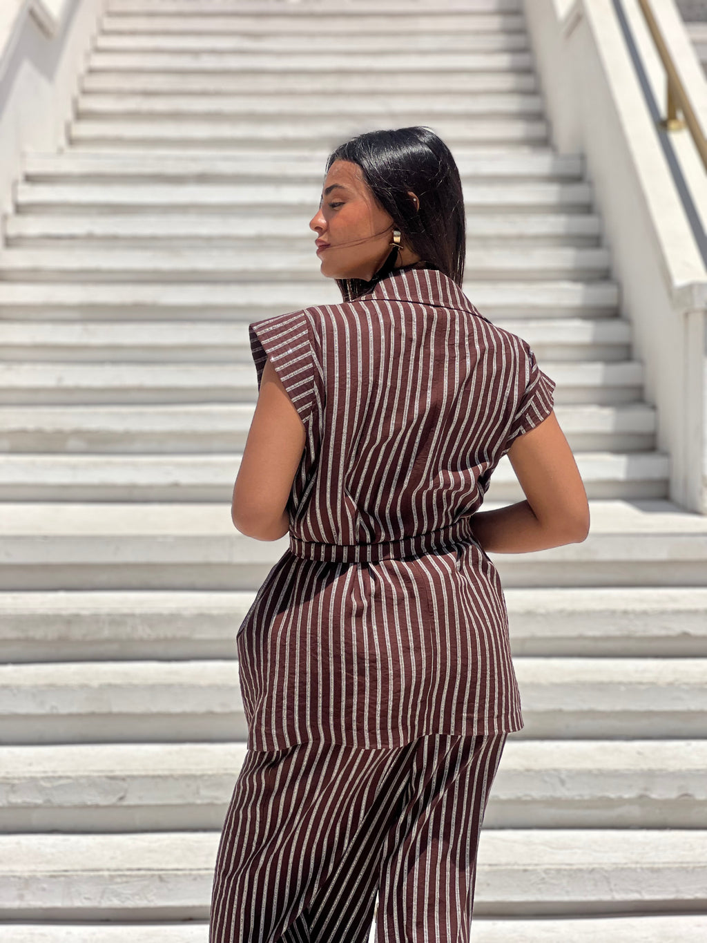 Cocoa Stripes Set