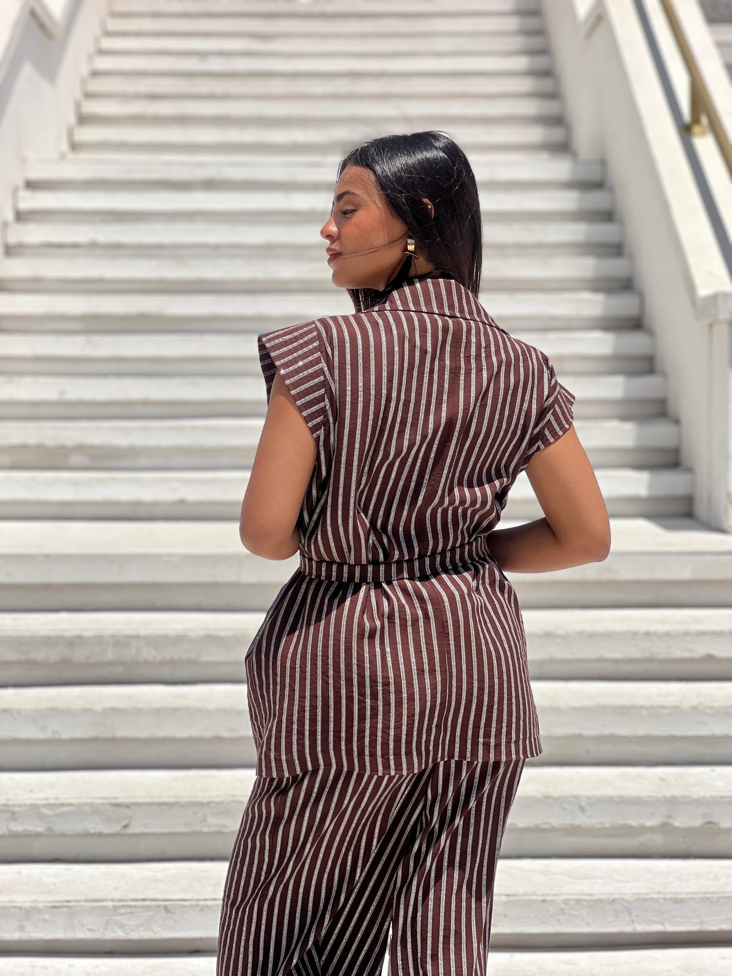 Cocoa Stripes Set
