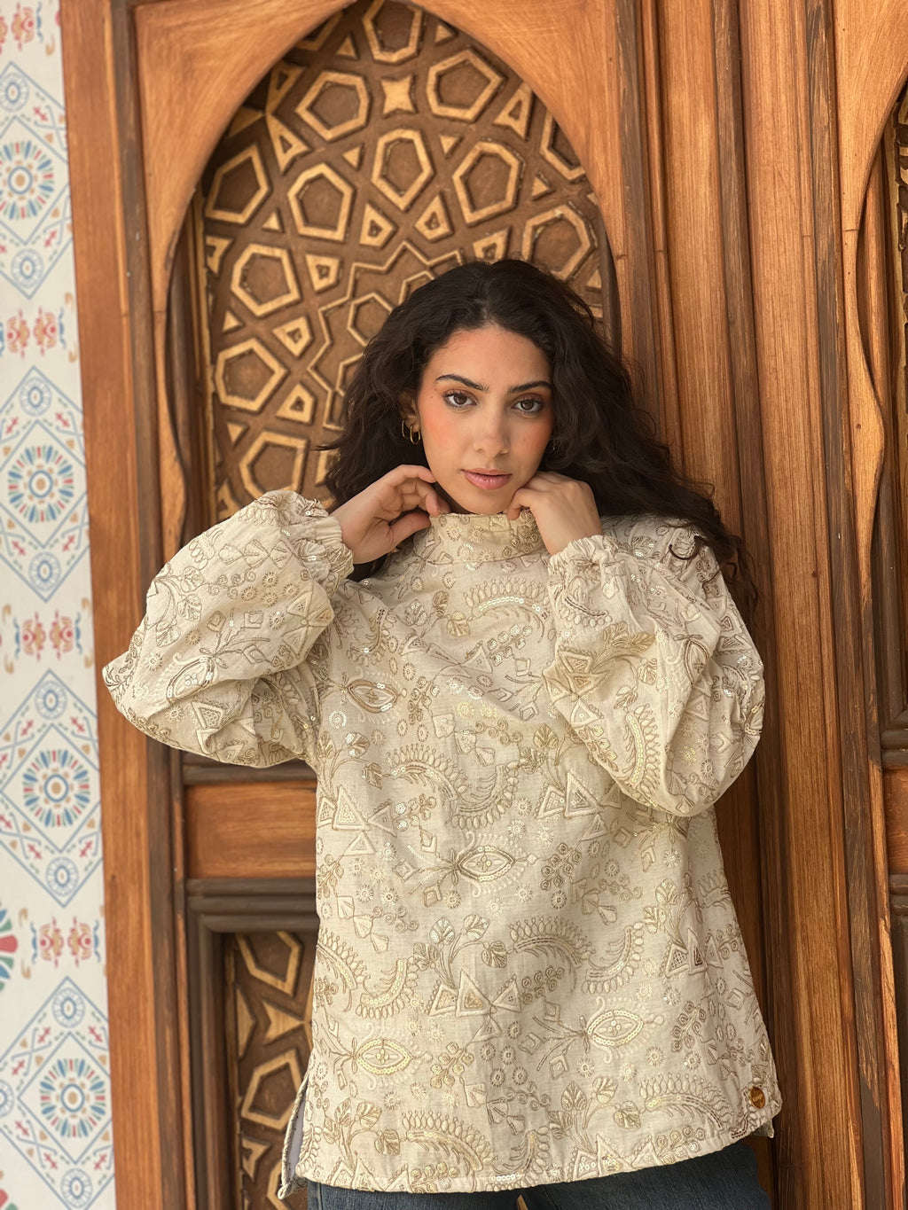 Golden Grace Top