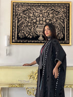 Crown of Shadows Royal Black Kaftan🌙✨