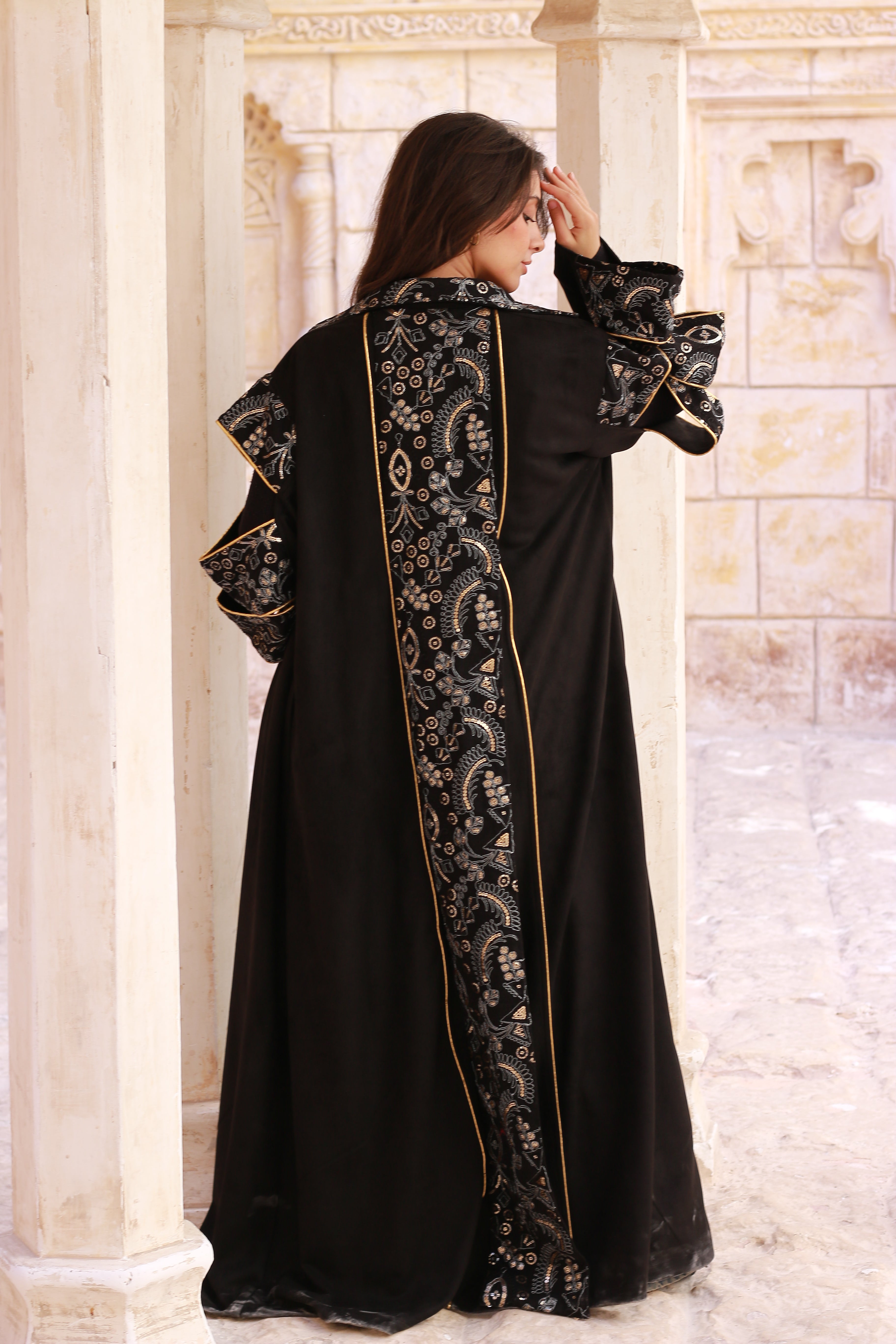 Crown Noir Royal Kaftan ✨🌙