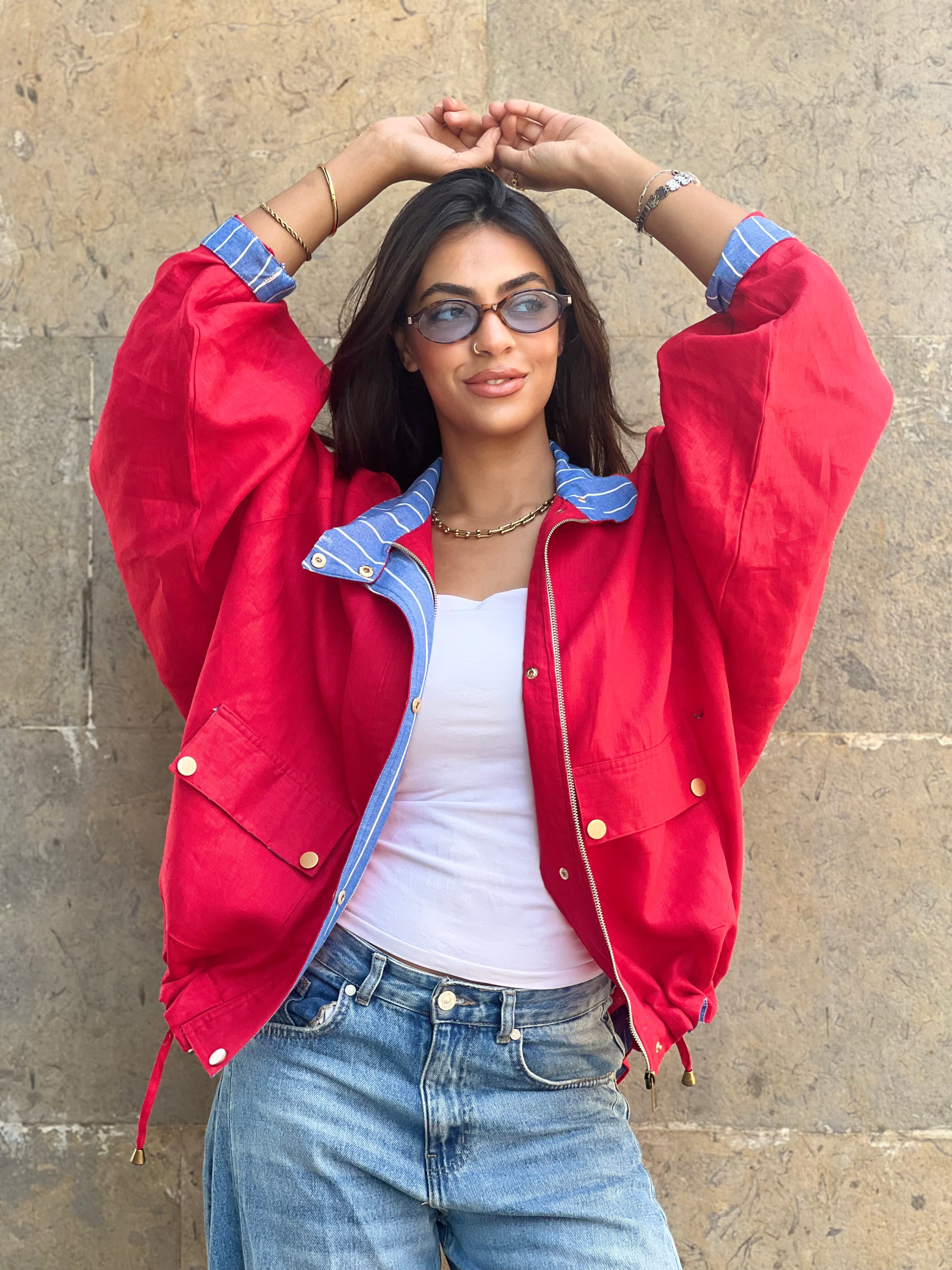 Red Velvet Jacket
