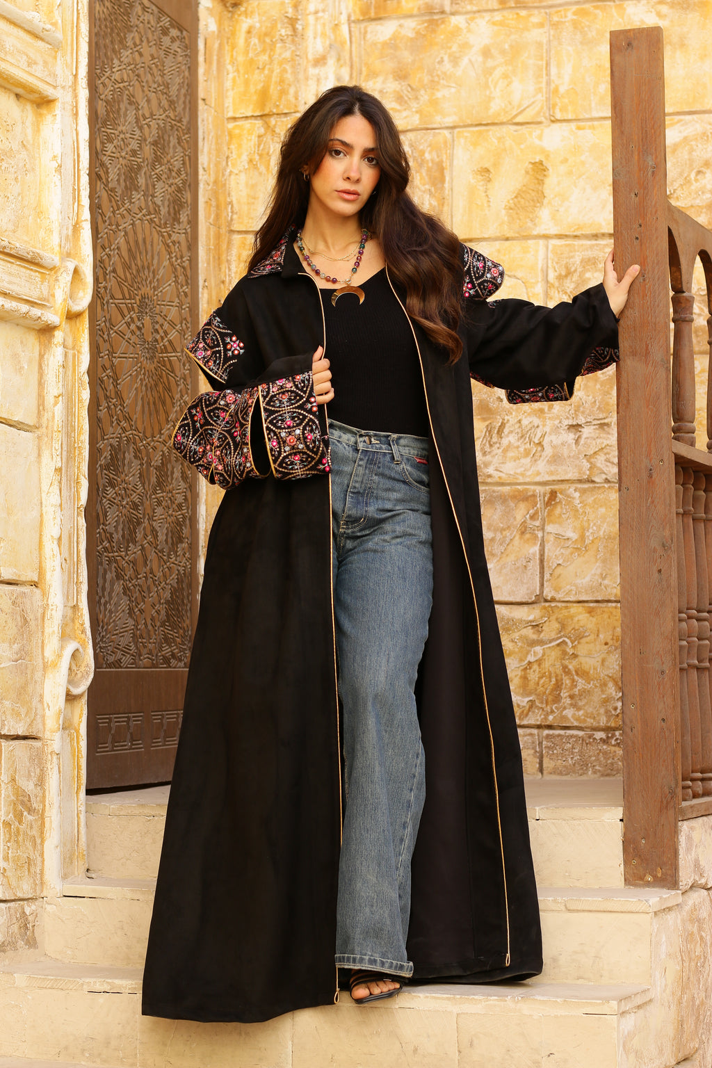 Crown Noir Royal Kaftan ✨🌙