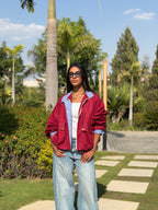 Cherry Strips Jacket