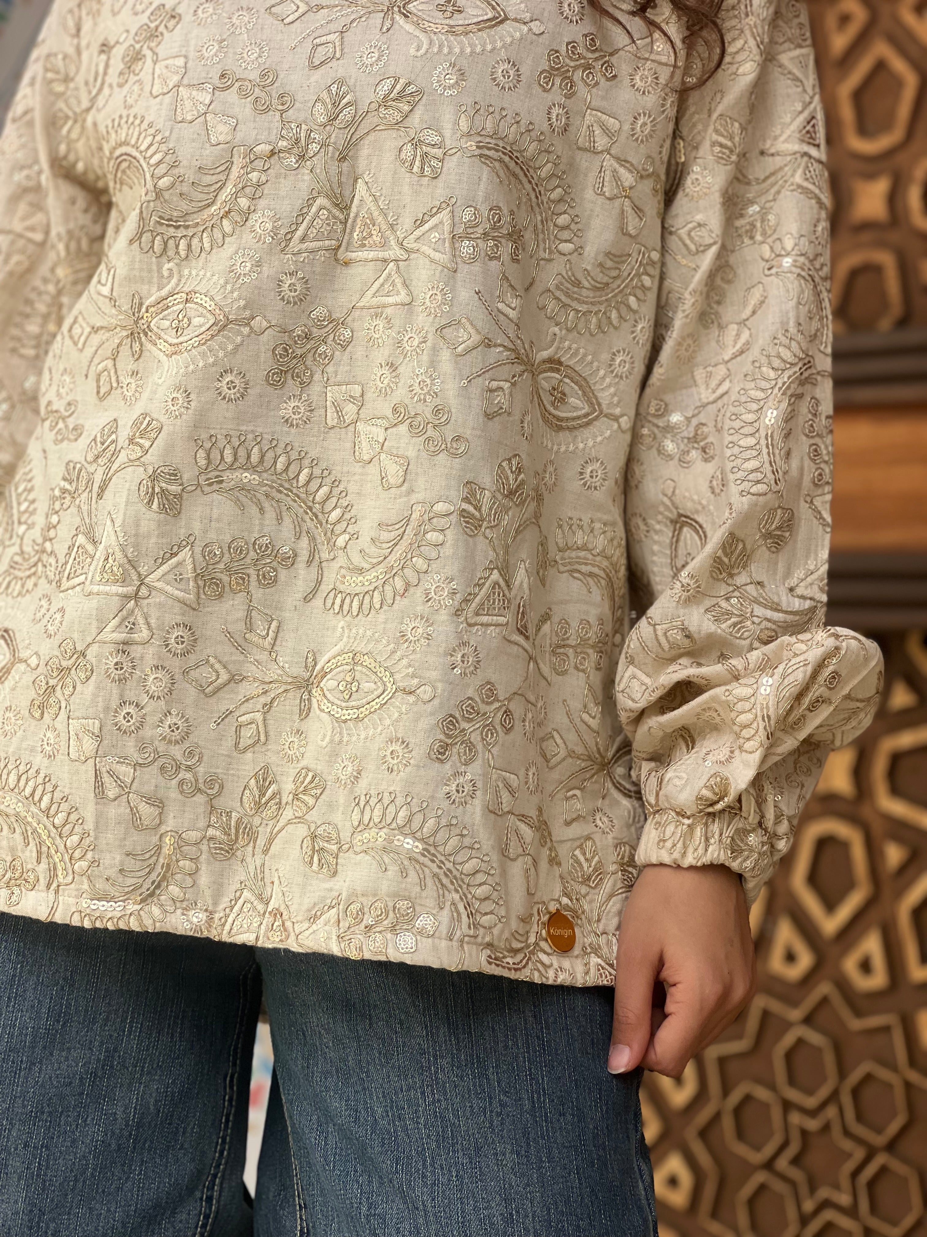Golden Grace Top