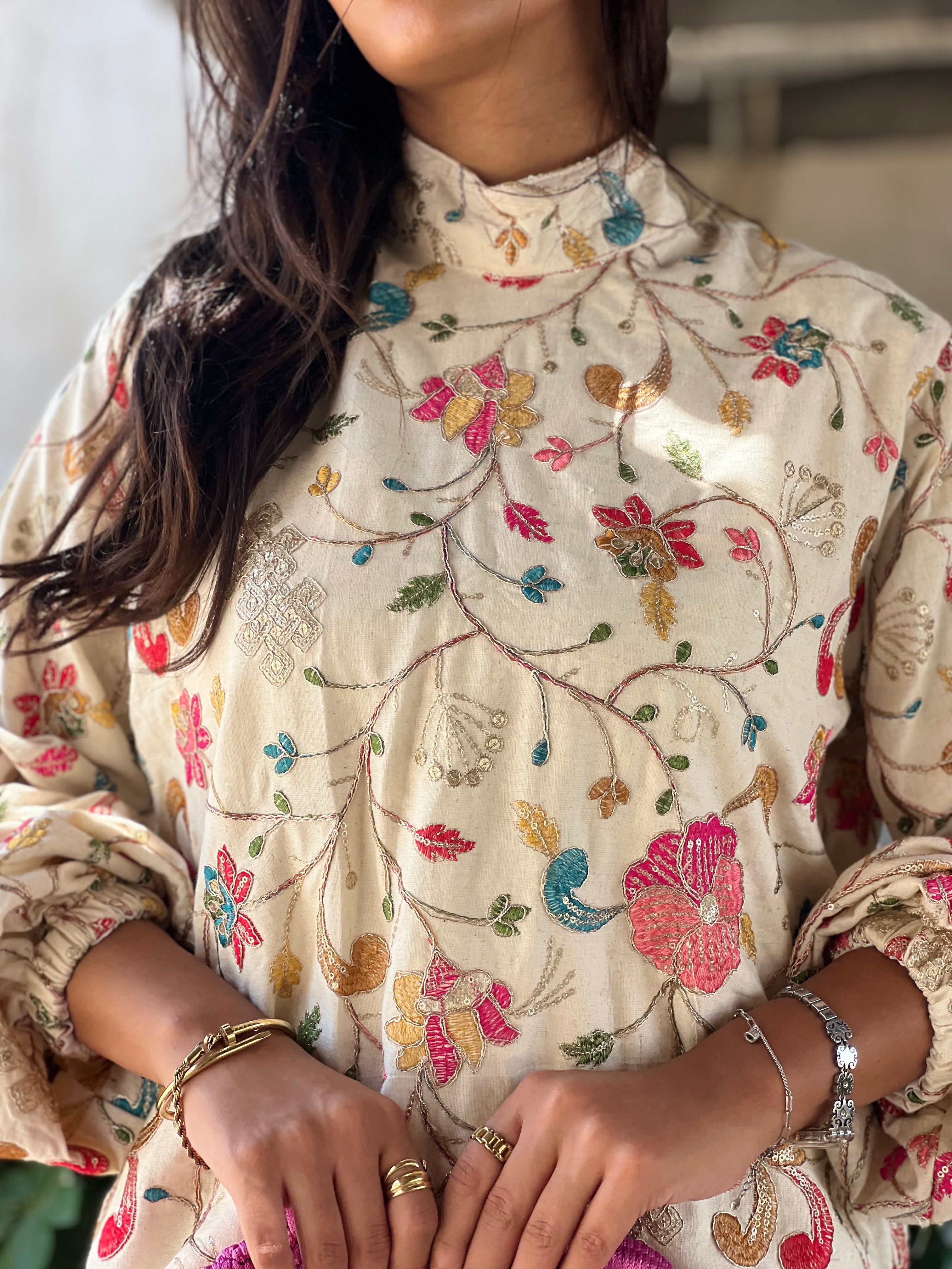 Sunlit Bloom Top