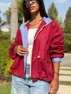 Cherry Strips Jacket