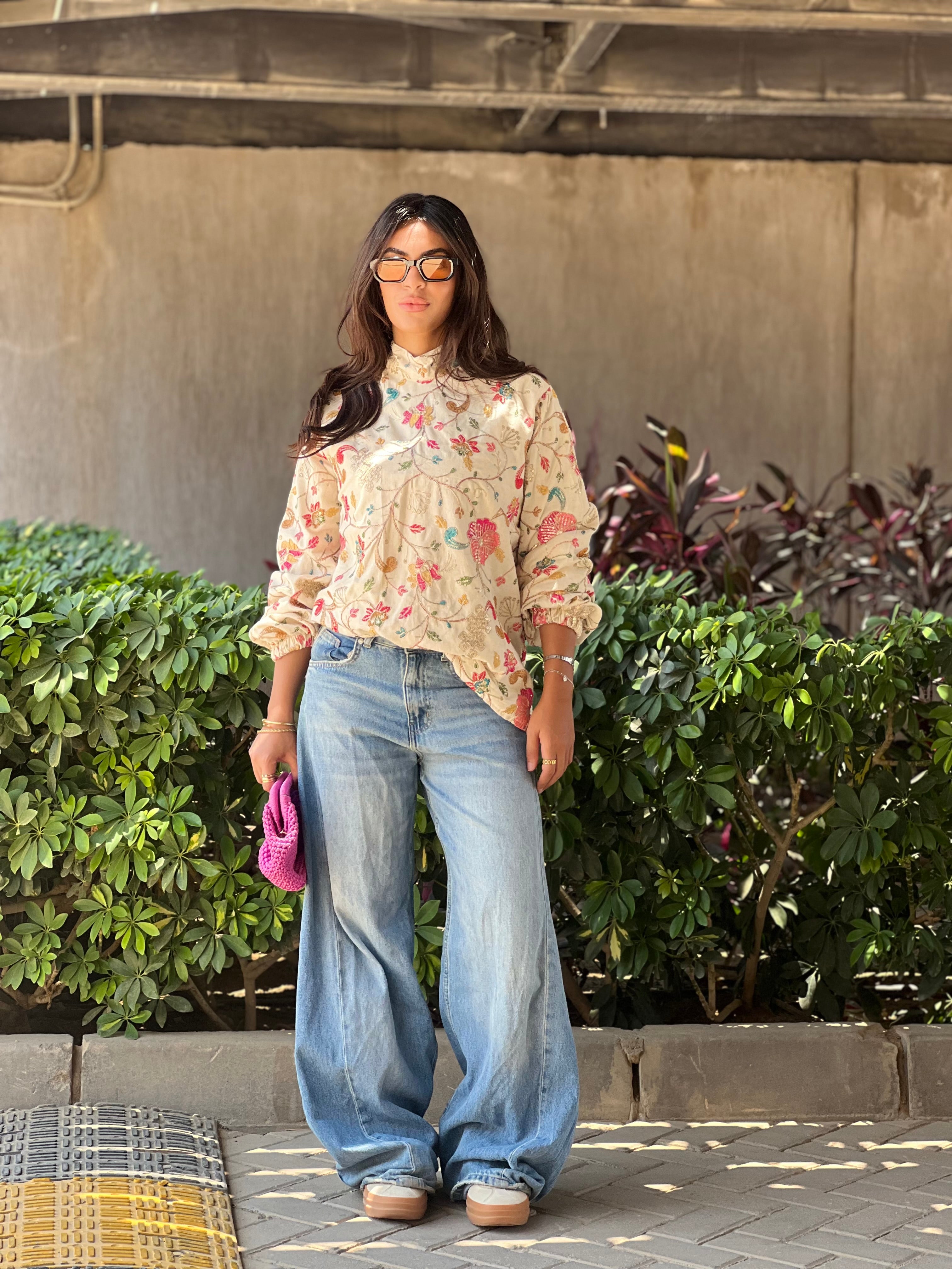 Sunlit Bloom Top