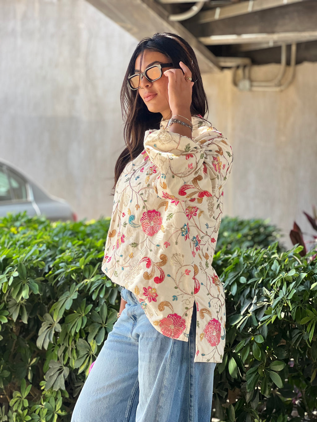 Sunlit Bloom Top