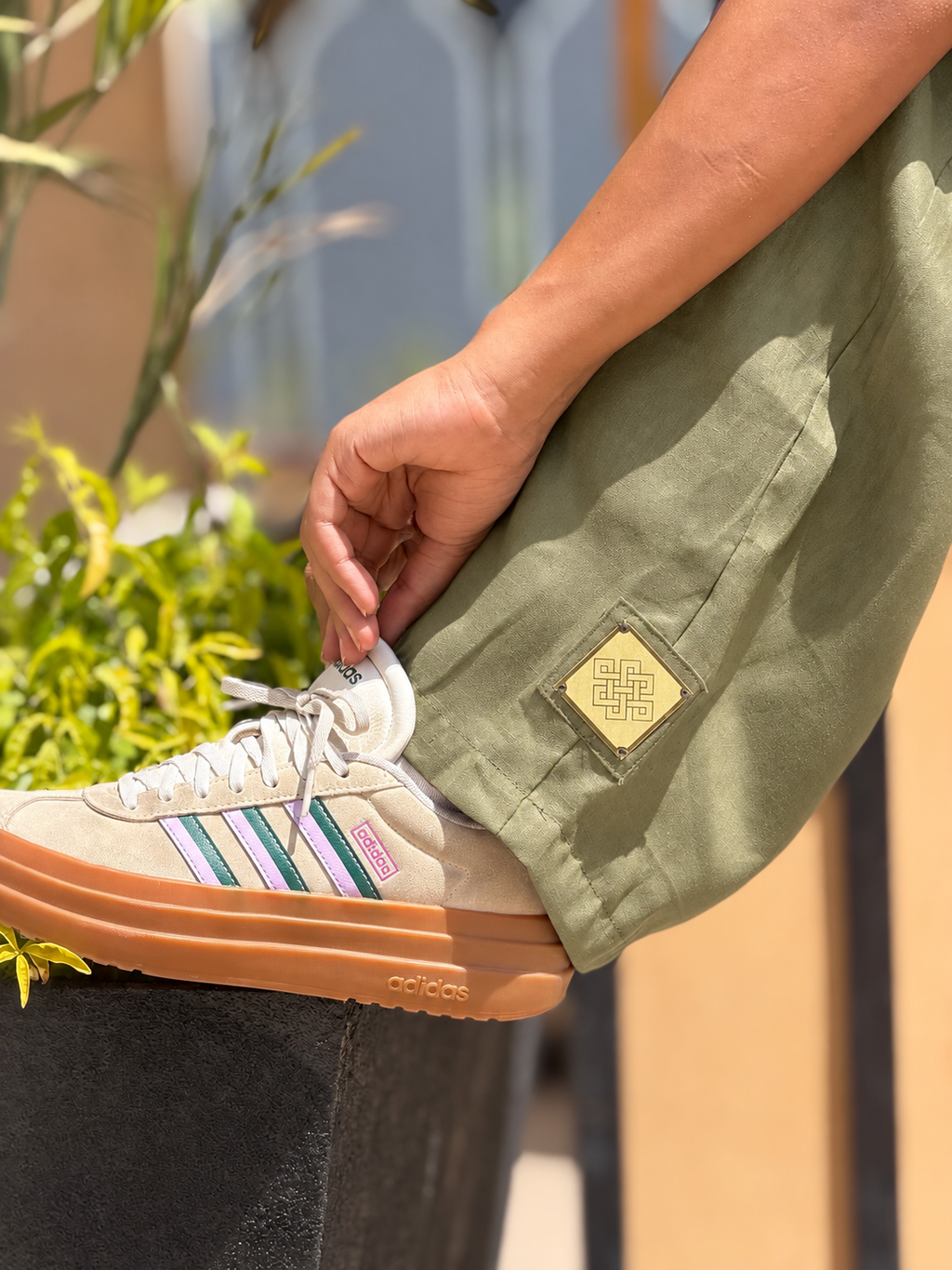 Mila Linen Pants ( olive)