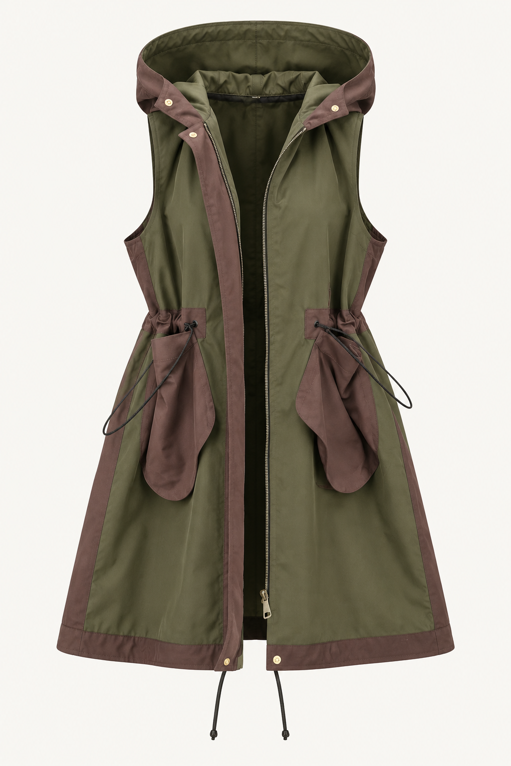 Olive Crush Vest