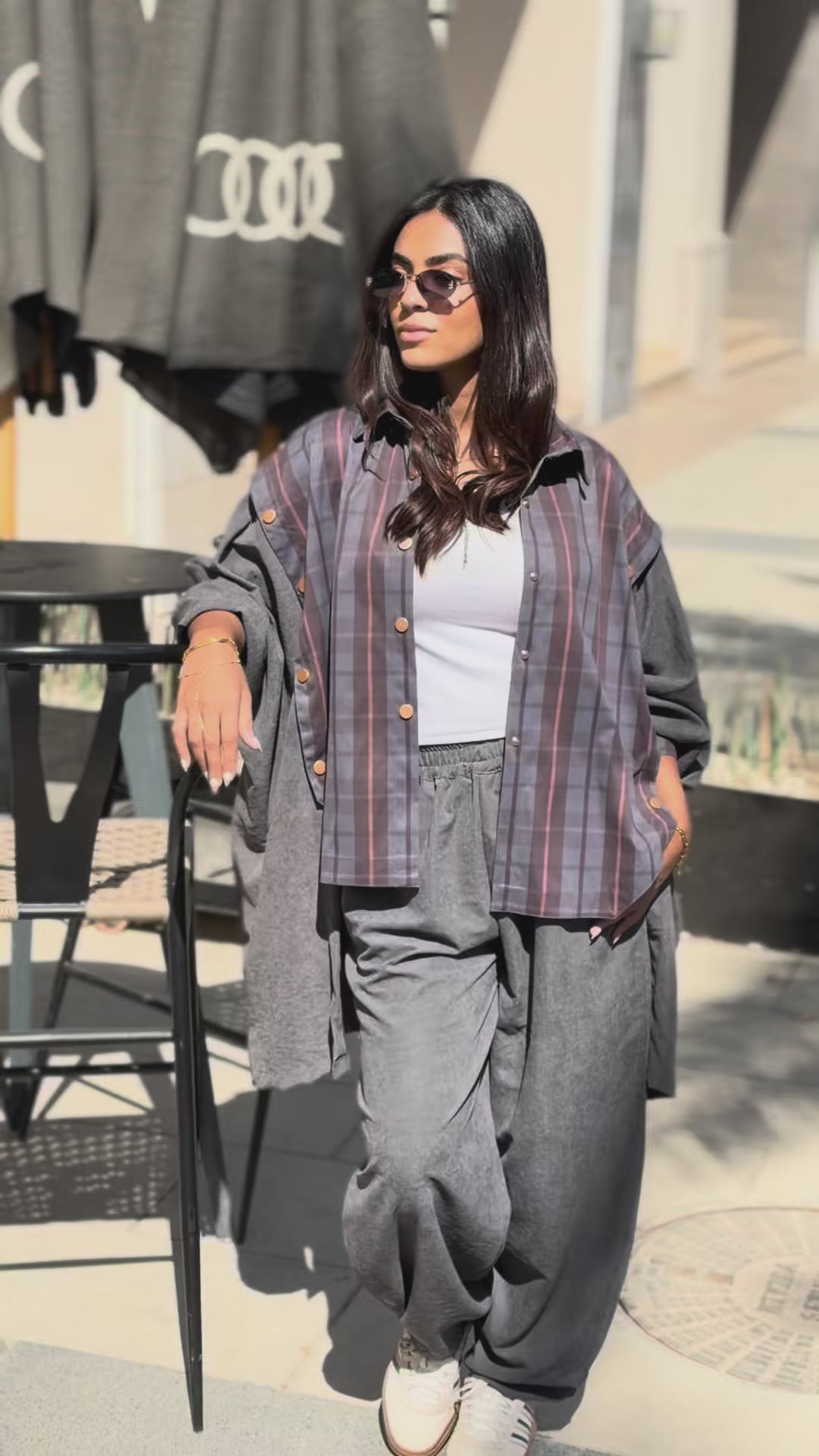 Checkmate Shirt ( Grey)
